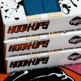 Mazzo di carte Hookups x Fultons Barrel of a Gun Limited Foil Blood Splatter Edition