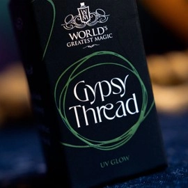 WGM UV GLOW GYPSY THREAD GREEN REFILL SPOOL by Murphy's Magic