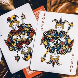 Sanctuary (Red) Playing Cards
