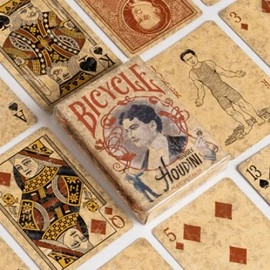 Mazzo di carte Bicycle Harry Houdini by Collectible Playing Cards