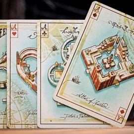 Mazzo di carte The Eye of the Ocean Gibborim (The Heroes) Playing Cards