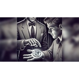 Open That Hand (Half Dollar) by Tango Magic