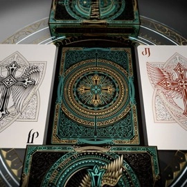 Mazzo di carte Royal Sanctuary Limited Emerald Playing Cards