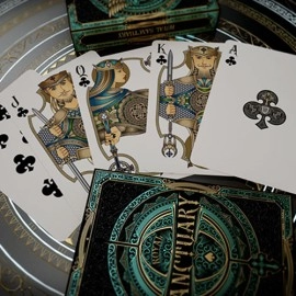 Mazzo di carte Royal Sanctuary Limited Emerald Playing Cards