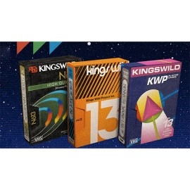 Mazzo di carte 1982 VHS-Kenneth Playing Cards by Kings Wild Project