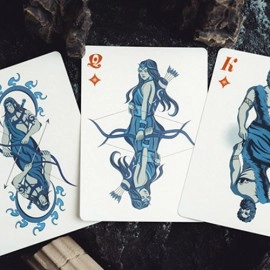 Mazzo di carte Gilded Atlantis: Water Playing Cards