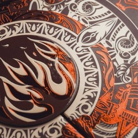 Atlantis (Water and Fire) Limited Gilded 2 Decks Set Playing Cards