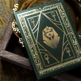 Mazzo di carte Egypt Mythology Black Edition (Green, Nile) Playing Cards