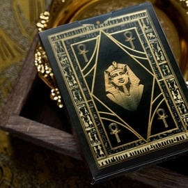 Mazzo di carte Egypt Mythology Black Edition (Pharaoh, Dark Gray) Playing Cards