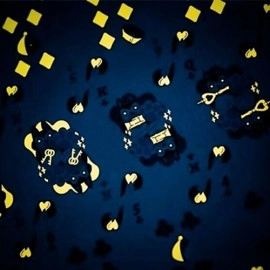 Mazzo di carte Bicycle Dog (Blue) Playing Cards by US Playing Card Co.