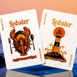Mazzo di carte Lobster Playing Cards by Riffle Shuffle