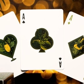 Mazzo di carte Champagne Playing Cards by Riffle Shuffle