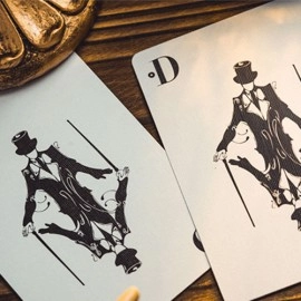 Mazzo di carte Smoke & Mirrors, V1: Relaunch Edition - Smoke (White) Edition Playing Cards