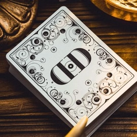 Mazzo di carte Smoke & Mirrors, V1: Relaunch Edition - Smoke (White) Edition Playing Cards