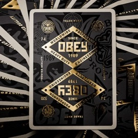 Mazzo di carte Obey Gold Edition Playing Cards by Theory11