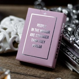 Mazzo di carte Reflections Ponder (Pink) Playing Cards by Emily Sleights