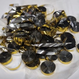 Kabuki Streamer Gold (Small, Pack of 2) Metallic by JL Magic