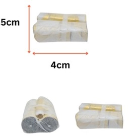 Kabuki Streamer Gold (Small, Pack of 2) Metallic by JL Magic