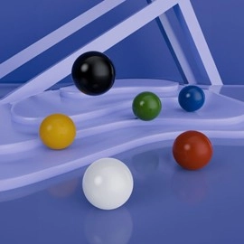 Pure Ball (Ungimmicked Ball Set White) by Iarvel Magic