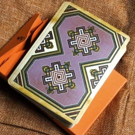 Mazzo di carte RONIN (Diamond Clan Edition Orange) Playing Cards by Kings Wild Project