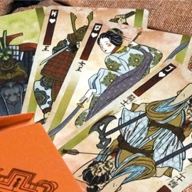 Mazzo di carte RONIN (Diamond Clan Edition Orange) Playing Cards by Kings Wild Project