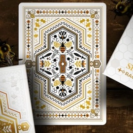 Mazzo di carte Secret Tale Ragnar MINI White Bee Playing Cards