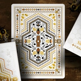 Mazzo di carte Secret Tale Ragnar White Bee Collector's  Playing Cards