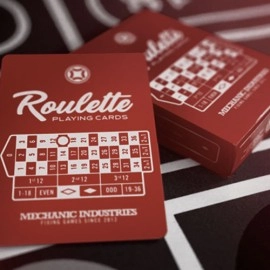 Mazzo di carte Roulette (Red) Playing Cards by Mechanic Industries