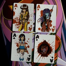 Mazzo di carte Nightmare On Hookups Street Playing Cards by Fultons