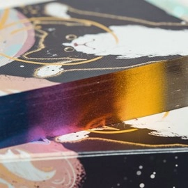 Mazzo di carte Space Cat V2 Collector's Box Set Playing Cards by King Star