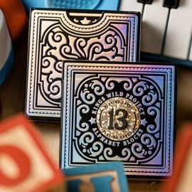 Mazzo di carte Black Alphabet Blocks Playing Cards by Kings Wild Project