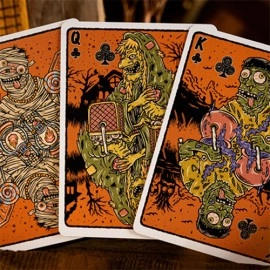 Mazzo di carte Good Pals Halloween Tales Vol. 2 (Orange) Playing Cards