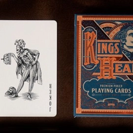 Mazzo di carte King's Head (Blue & Red) Playing Cards  by Joker and the Thief