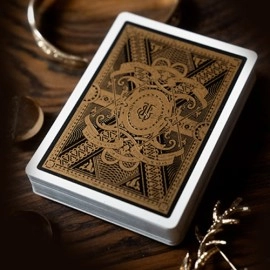 Mazzo di carte King's Head (Black and Gold Foil) Playing Cards  by Joker and the Thief