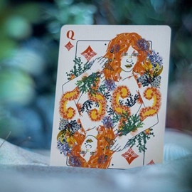 Mazzo di carte ONDA V2 (Coral) by Jocu Playing Cards
