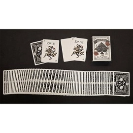 Mazzo di carte Rose Elites - Old Masters (Black) Marked Deck Playing Cards