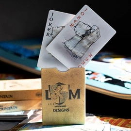 Mazzo di carte LANCE MOUNTAIN SKATING SKELETONS PLAYING CARDS