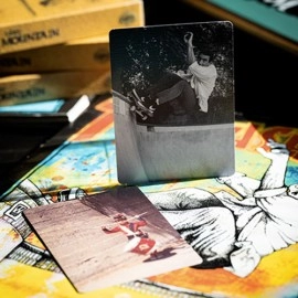 Mazzo di carte LANCE MOUNTAIN SKATING SKELETONS PLAYING CARDS