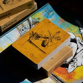 Mazzo di carte LANCE MOUNTAIN SKATING SKELETONS PLAYING CARDS