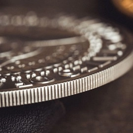 Bacon Jumbo Coin (Half Dollar) by Bacon Magic