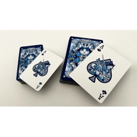 Neko Samurai (Blue) Playing Cards