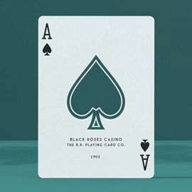 Mazzo di carte Black Roses Casino V4 Playing Cards