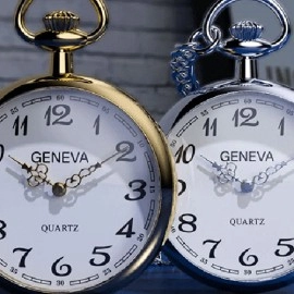 Pocket Watch (Gold) by Iarvel Magic