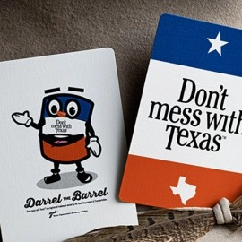 Mazzo di carte DON'T MESS WITH TEXAS™ PLAYING CARDS by Fultons