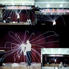 Kabuki Streamer (big) White by JL Magic