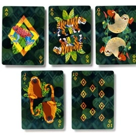 Mazzo di carte Animal Kingdom Playing Cards