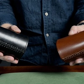 MS Leather Chop Cup by Bond Lee & MS Magic (Black)