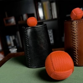 MS Leather Chop Cup by Bond Lee & MS Magic (Brown)