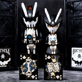 Mazzo di carte Bicycle Quiccs Ghost White Playing Cards