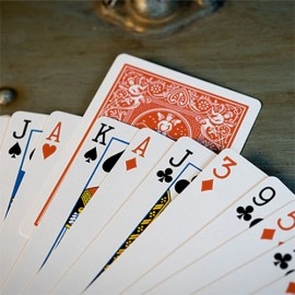 SURE SPLIT Invisible Deck Bicycle (Red) by Murphy's Magic